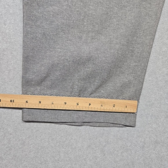 Alfred‎ Dunner Capri Pants Womens 16 Bella Vista Embroidered Hem Classic Fit NWT - Picture 16 of 16